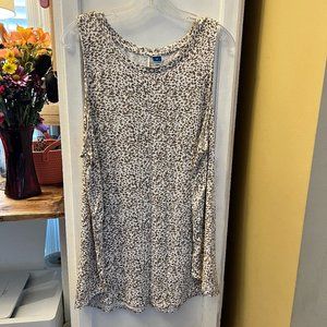 Old Navy Luxe Leopard Tank Top (oversize) Ladies XL